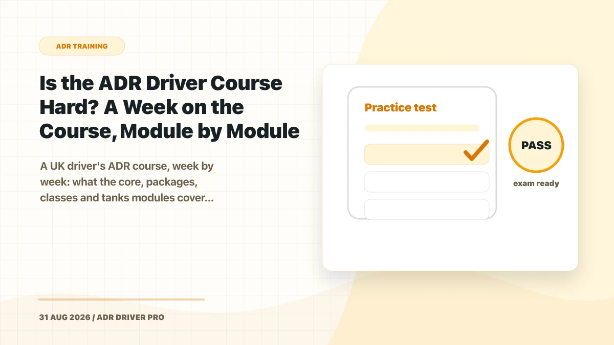 Featured photo for Is the ADR Driver Course Hard? A Week on the Course, Module by Module